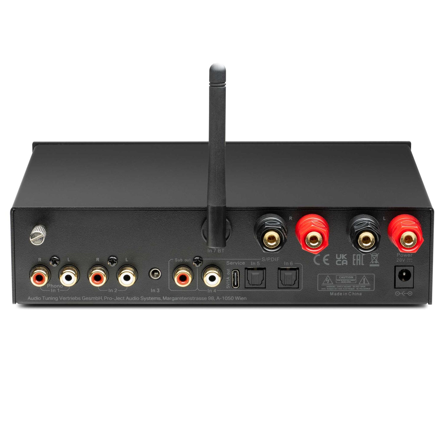 Pro-Ject Stereo Box E Rear View