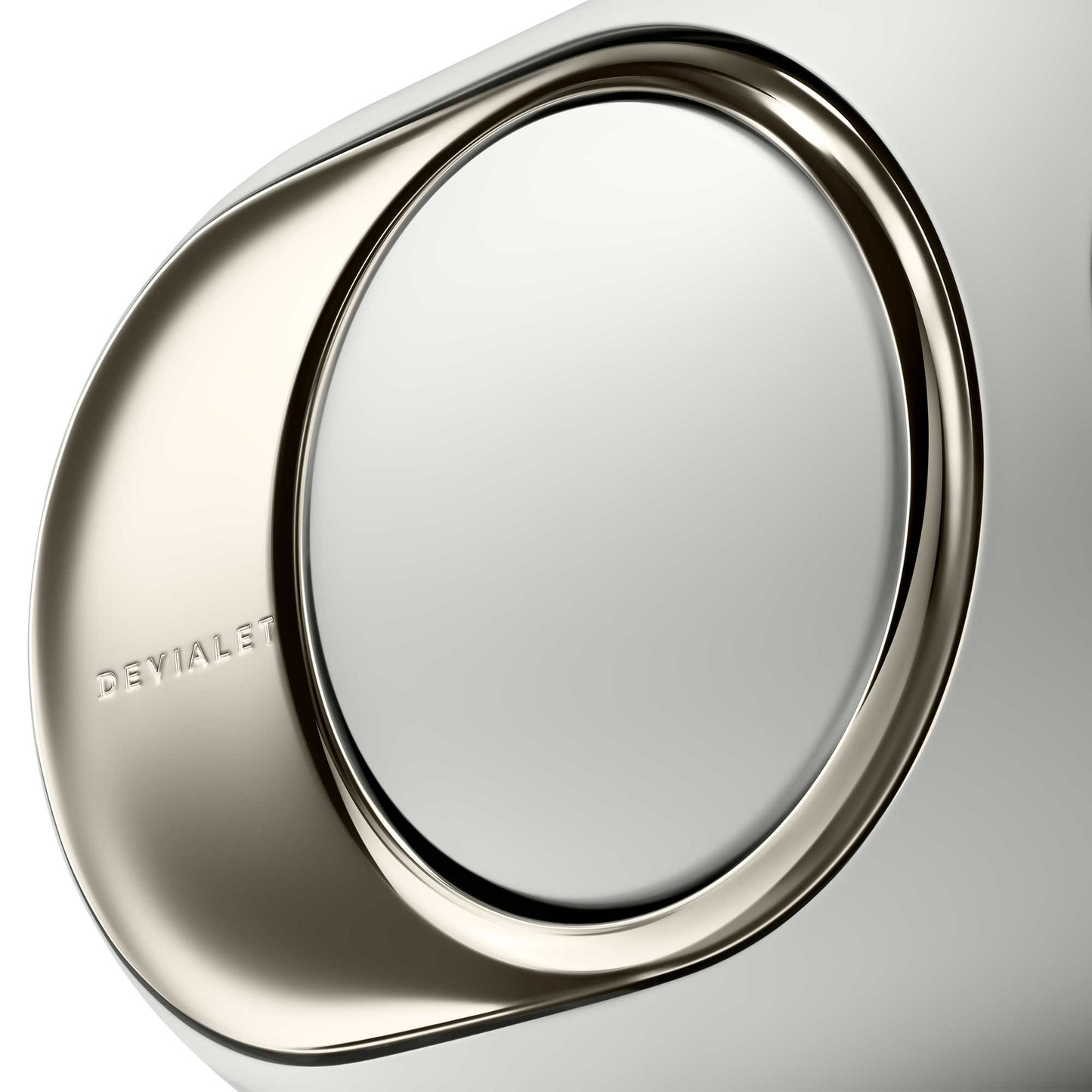 Devialet Phantom Ultimate 98 dB Light Pearl Side Detail