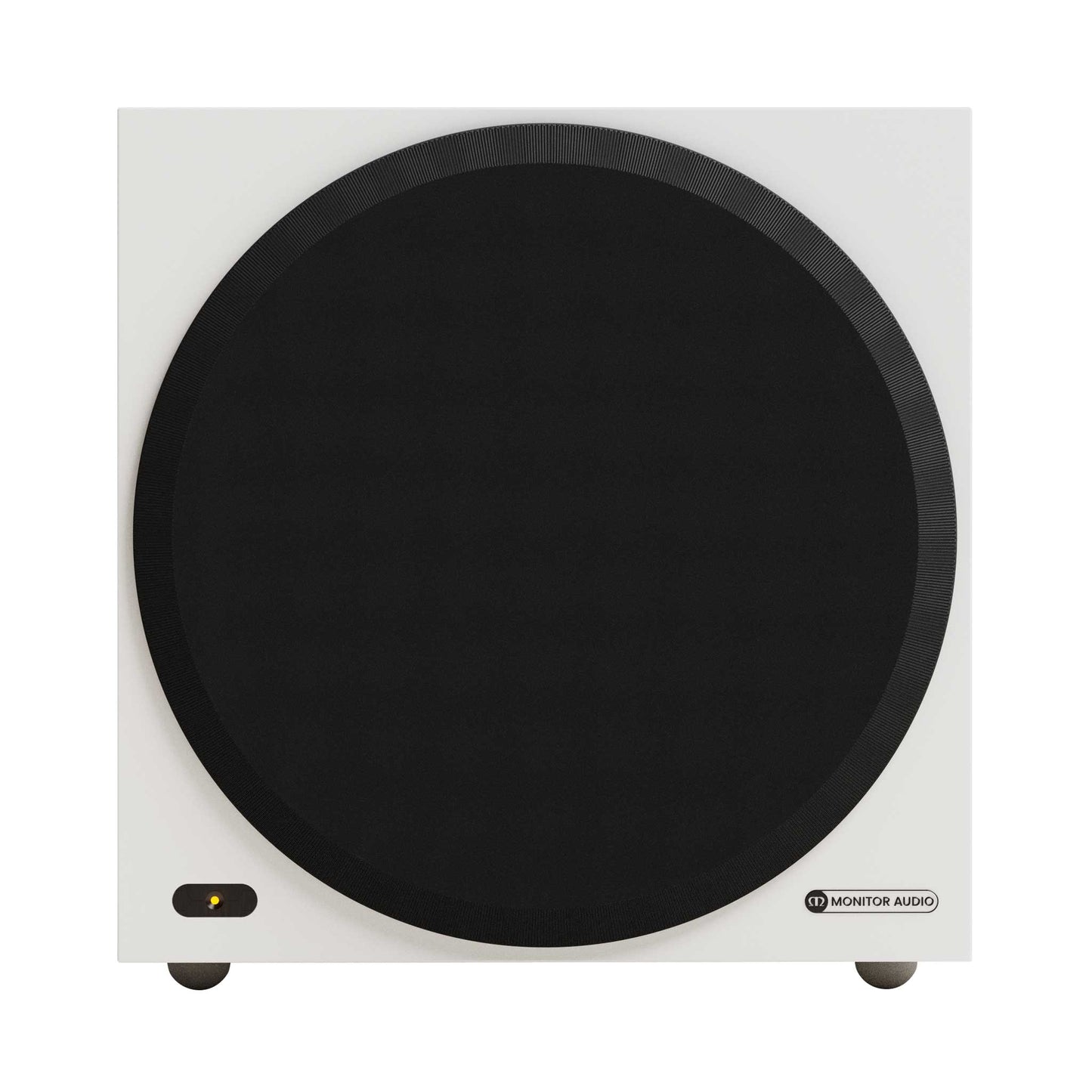 Monitor Audio Vestra W10 Subwoofer Matte White Front View