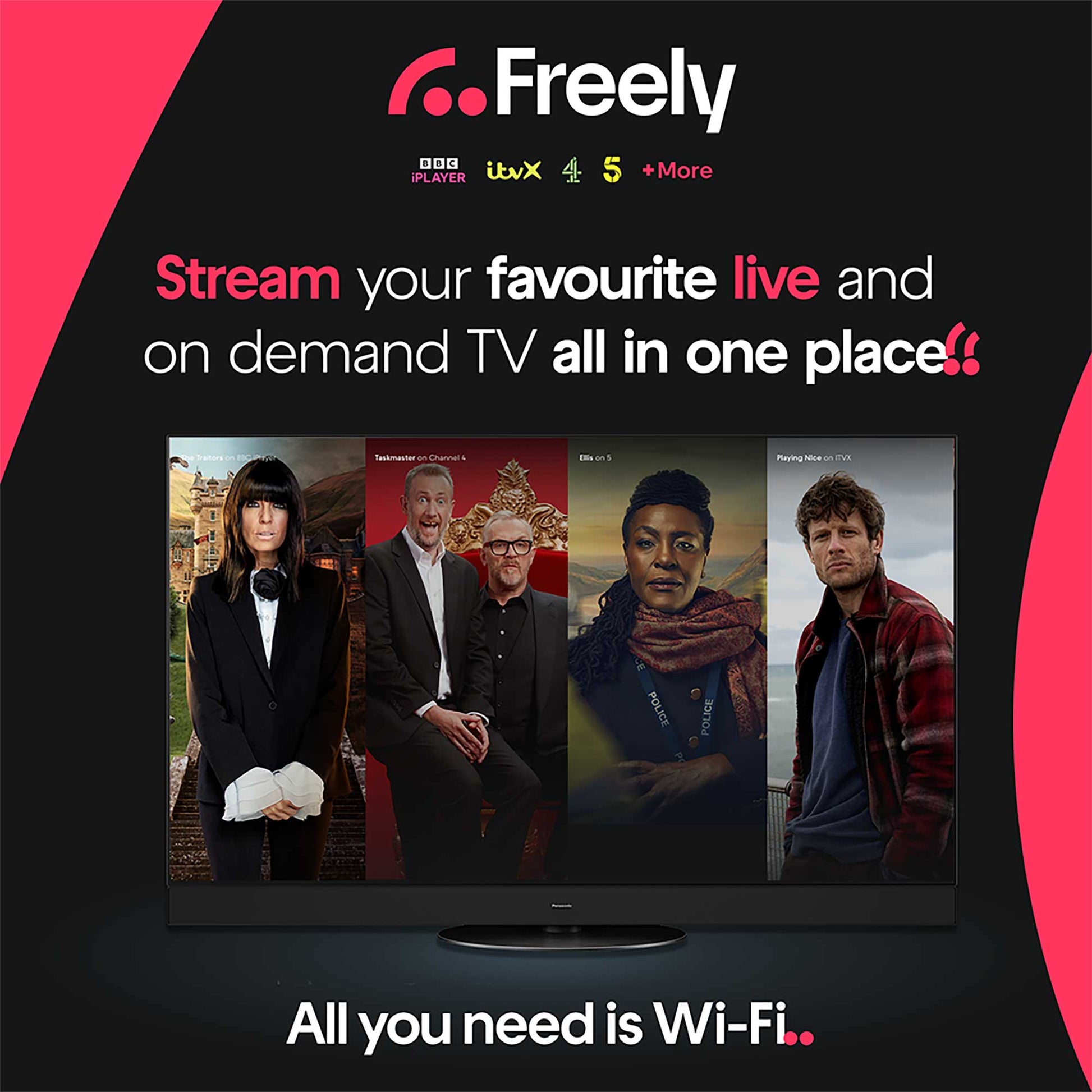 Panasonic W85B Freely Built-In