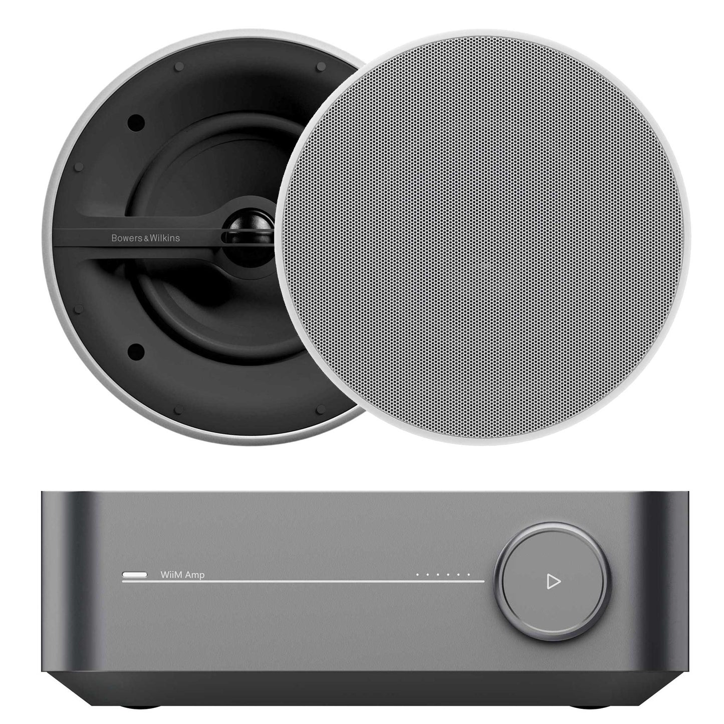 Wiim Amp with Bowers & Wilkins CCM362 Ceiling Speakers