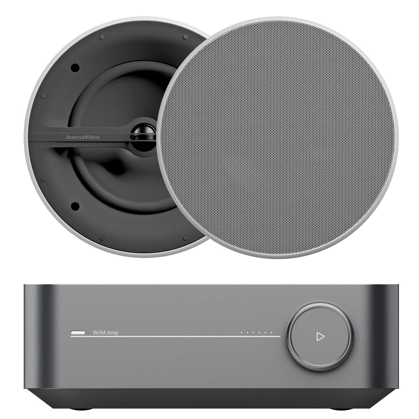 Wiim Amp with Bowers & Wilkins CCM382 Ceiling Speakers
