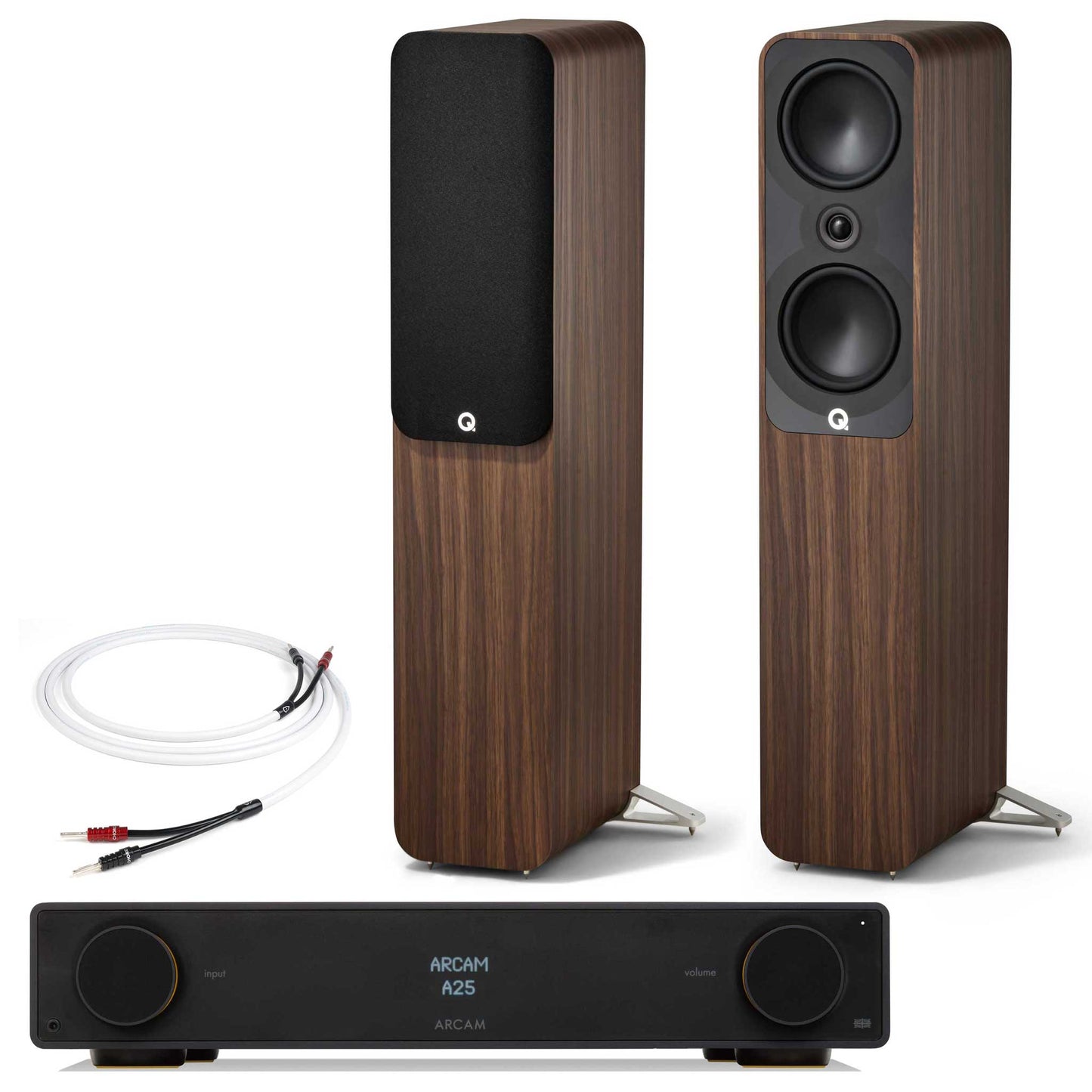 Arcam A25 with Q Acoustics 5050 Santos Rosewood