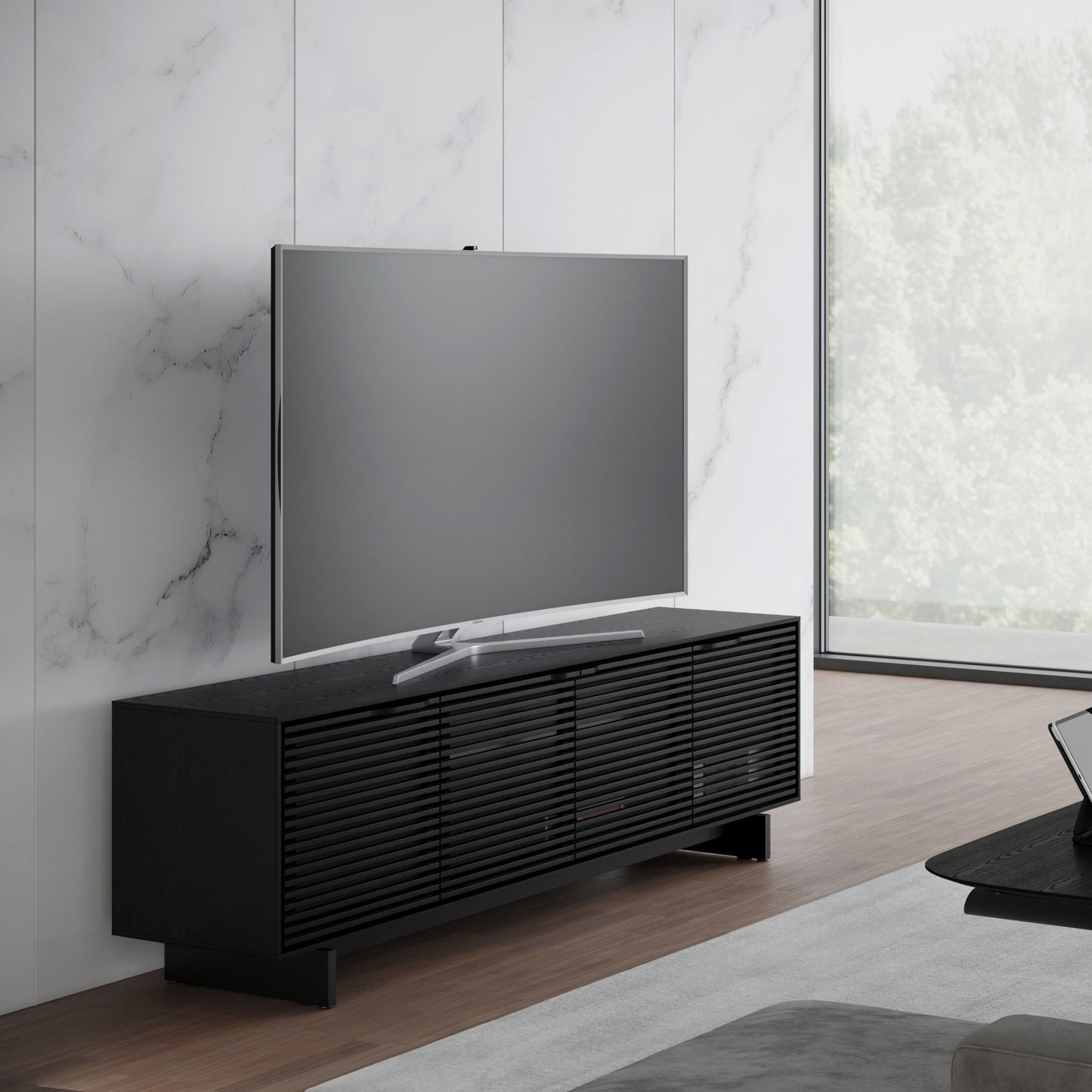 BDI Align 7479 Ebonised Ash Room Setting