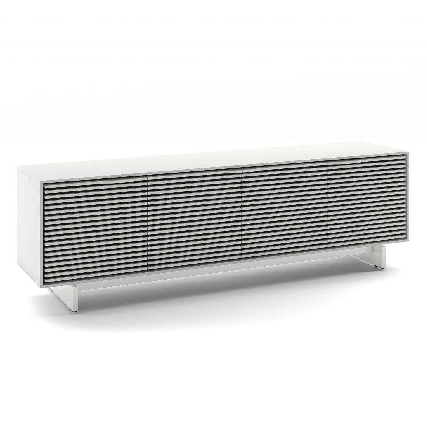 BDI Align 7479 Satin White Angled View