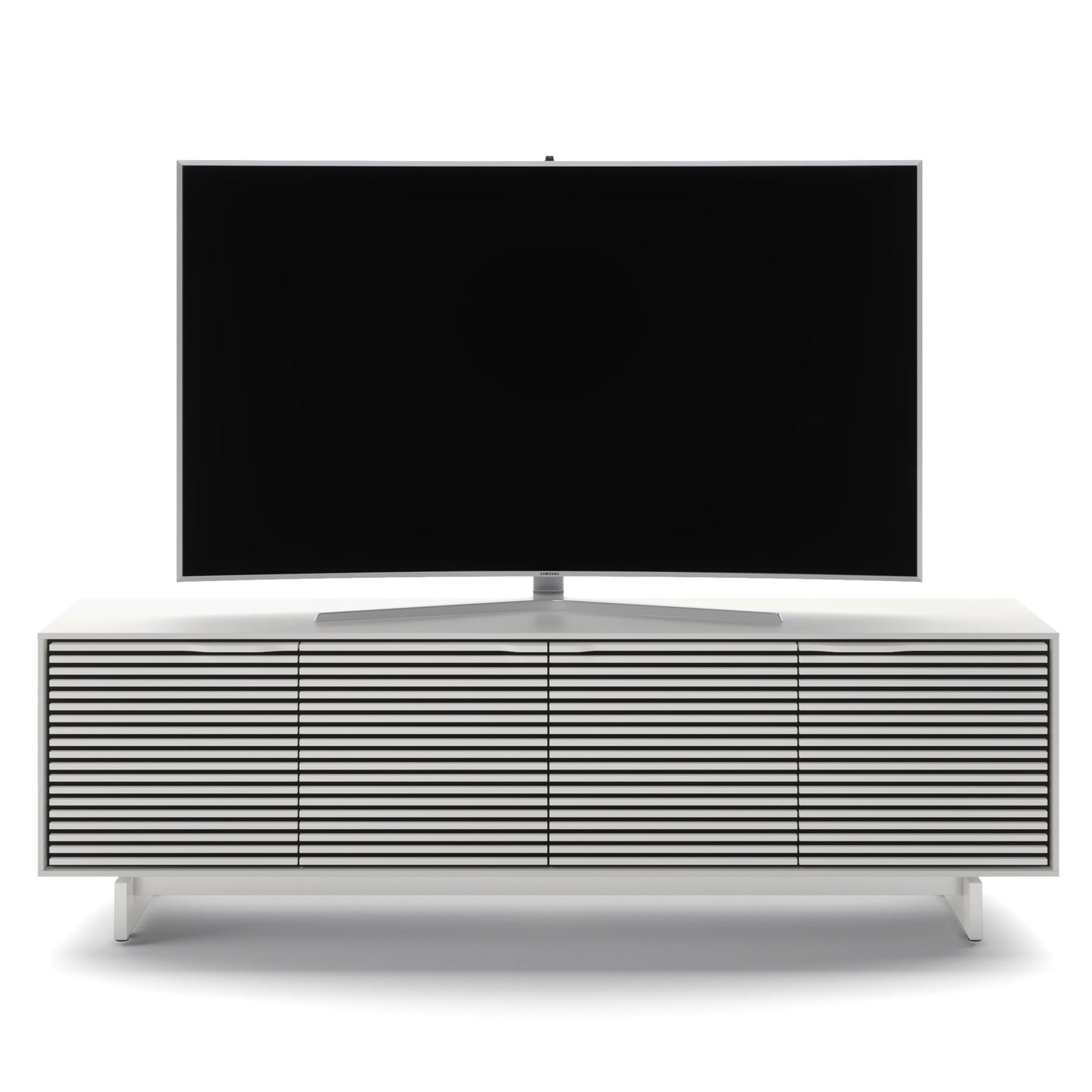BDI Align 7479 Satin White With TV