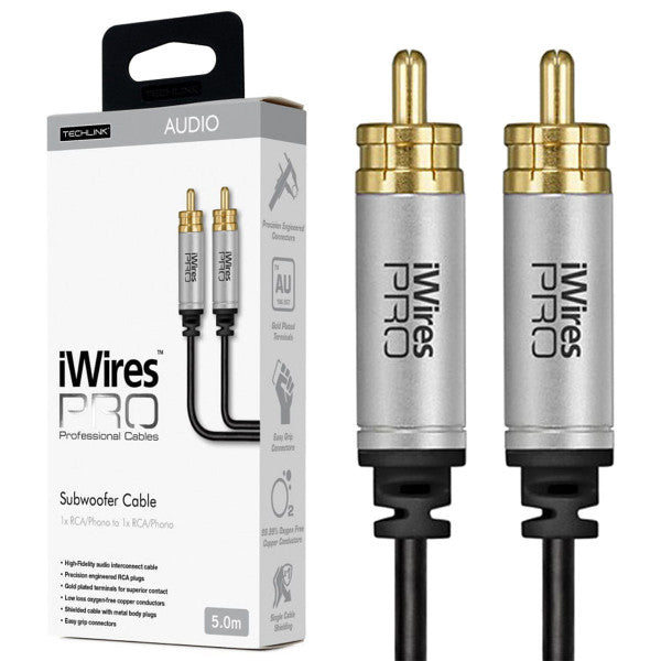 Techlink iWires Pro Subwoofer Lead