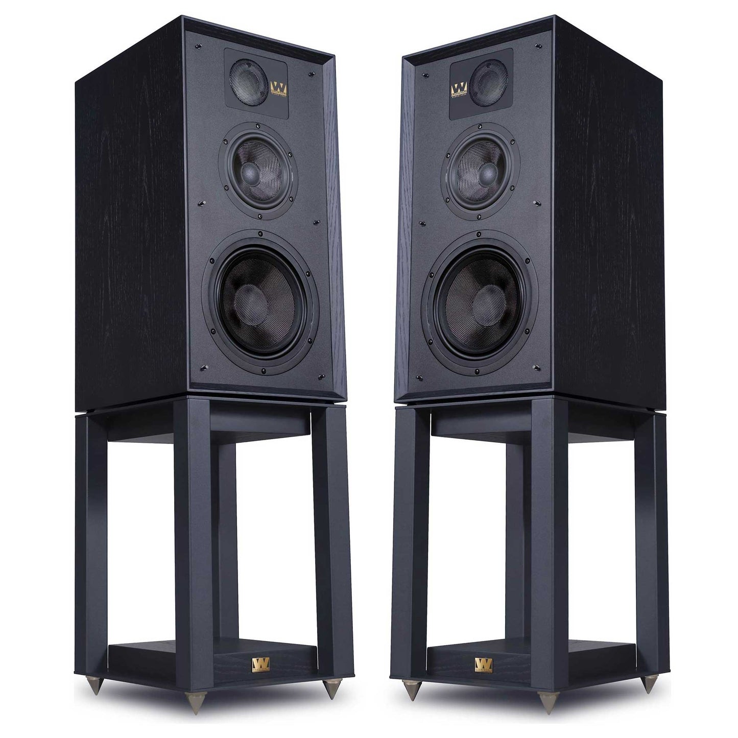 Wharfedale Linton Heritage Black With Stands