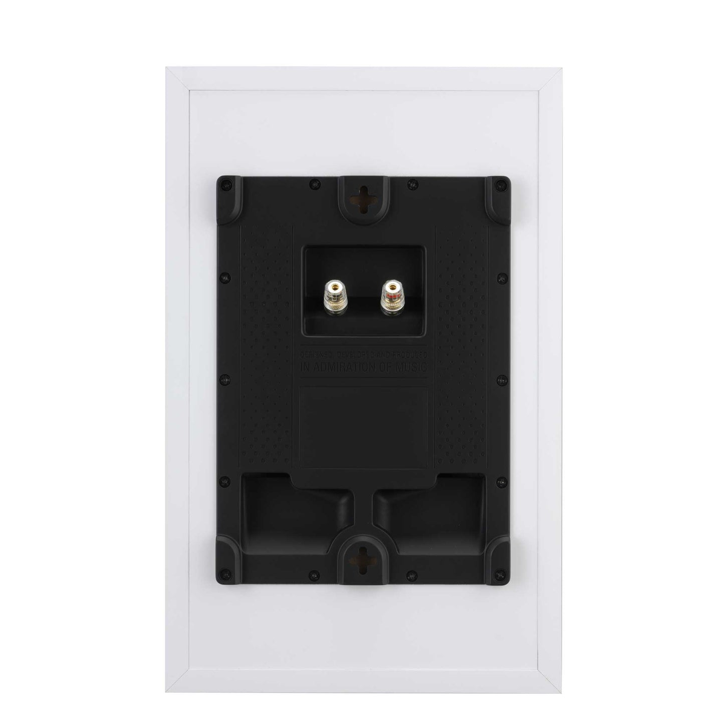 Dali Oberon On-Wall White Rear