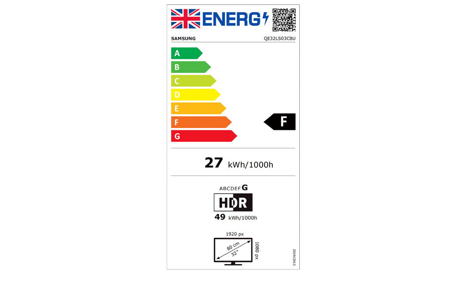 Samsung The Frame QE32LS03C 32" Art Mode QLED Smart TV