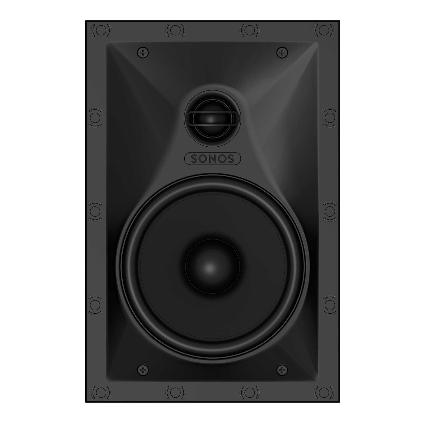 Sonos In-Wall Speaker Grille Off
