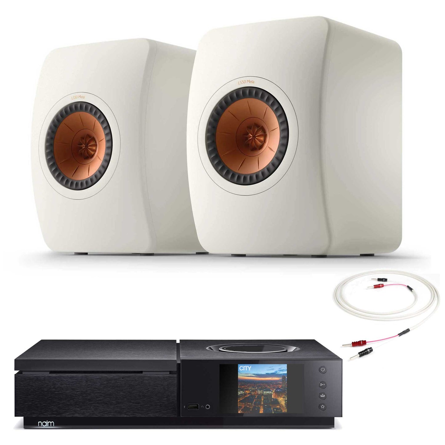 Naim Uniti Star With KEF LS50 Meta Speakers