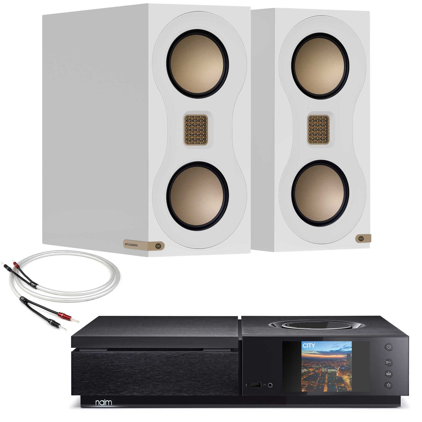 Naim Uniti Star With Monitor Audio Studio 89 Speakers