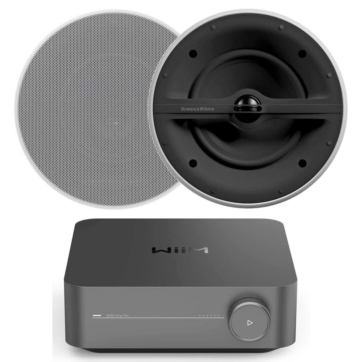 Wiim Amp Pro with Bowers & Wilkins CCM362 Ceiling Speakers