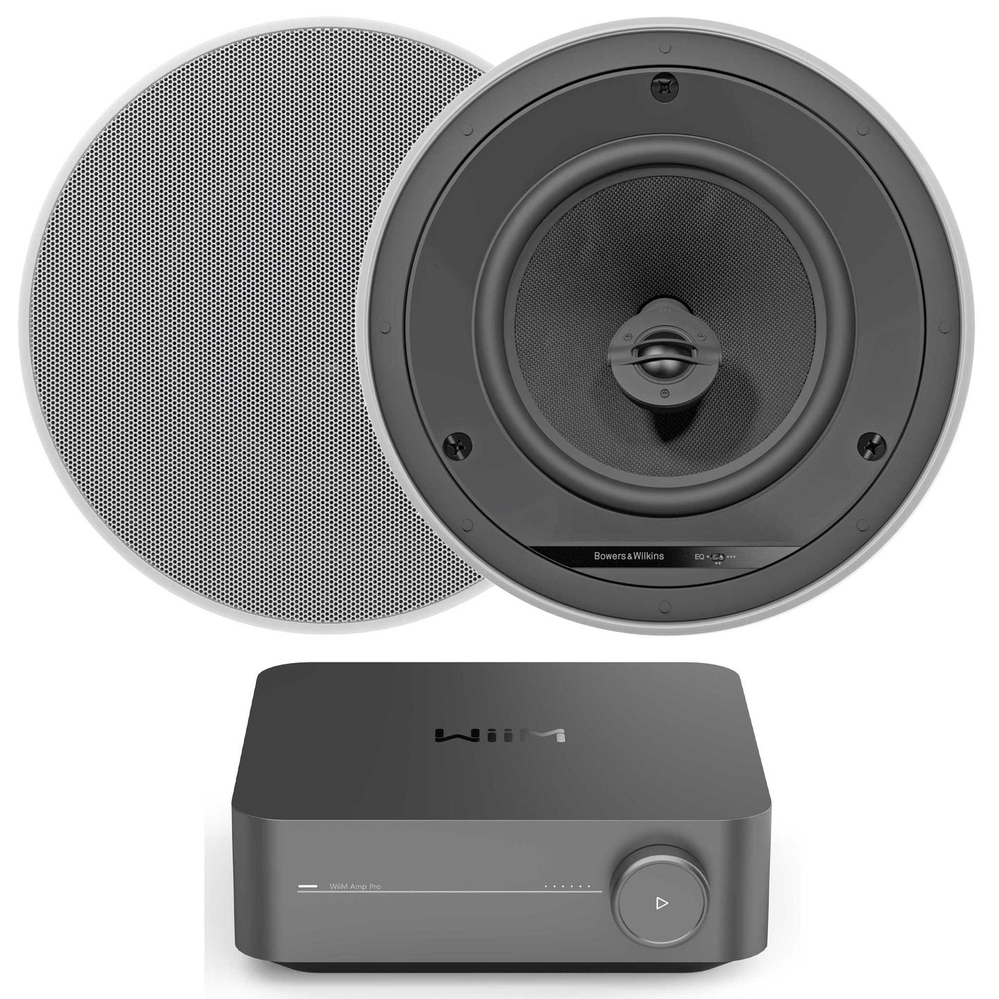 Wiim Amp Pro with Bowers & Wilkins CCM684 Ceiling Speakers