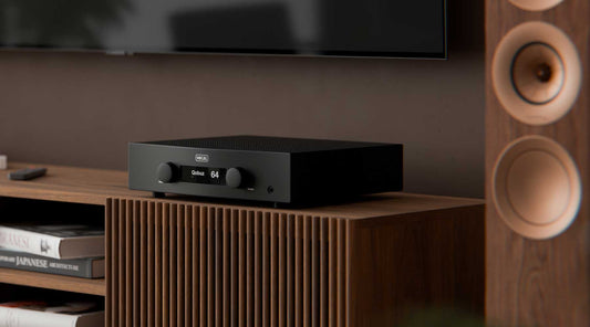 Hegel H200 streaming integrated amplifier in black finish