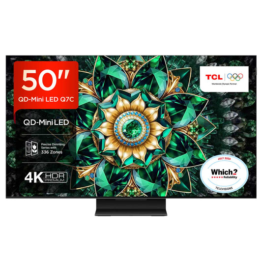 TCL 50Q7C-UK 50" QD-Mini LED Smart TV