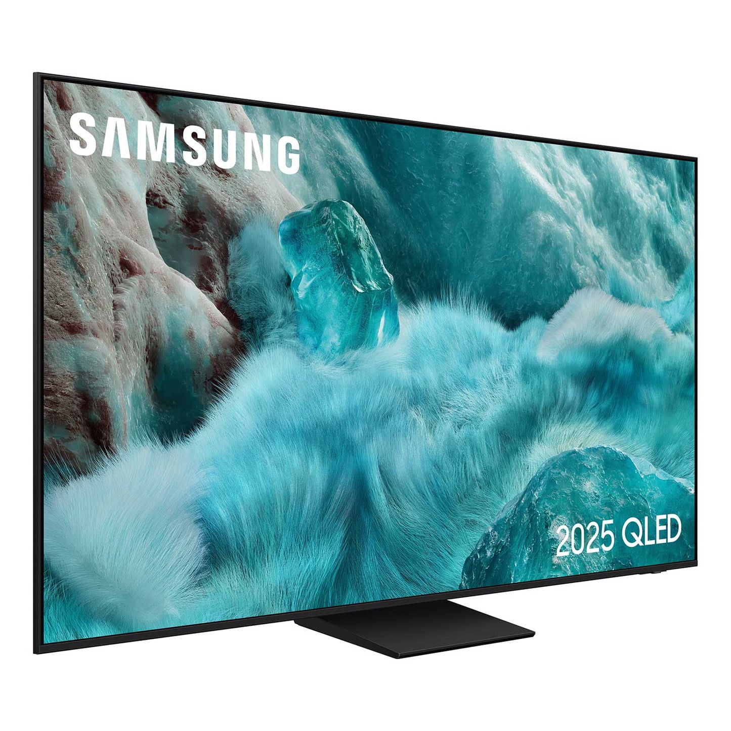 Samsung QE55-75Q7F5 QLED TV Angled View