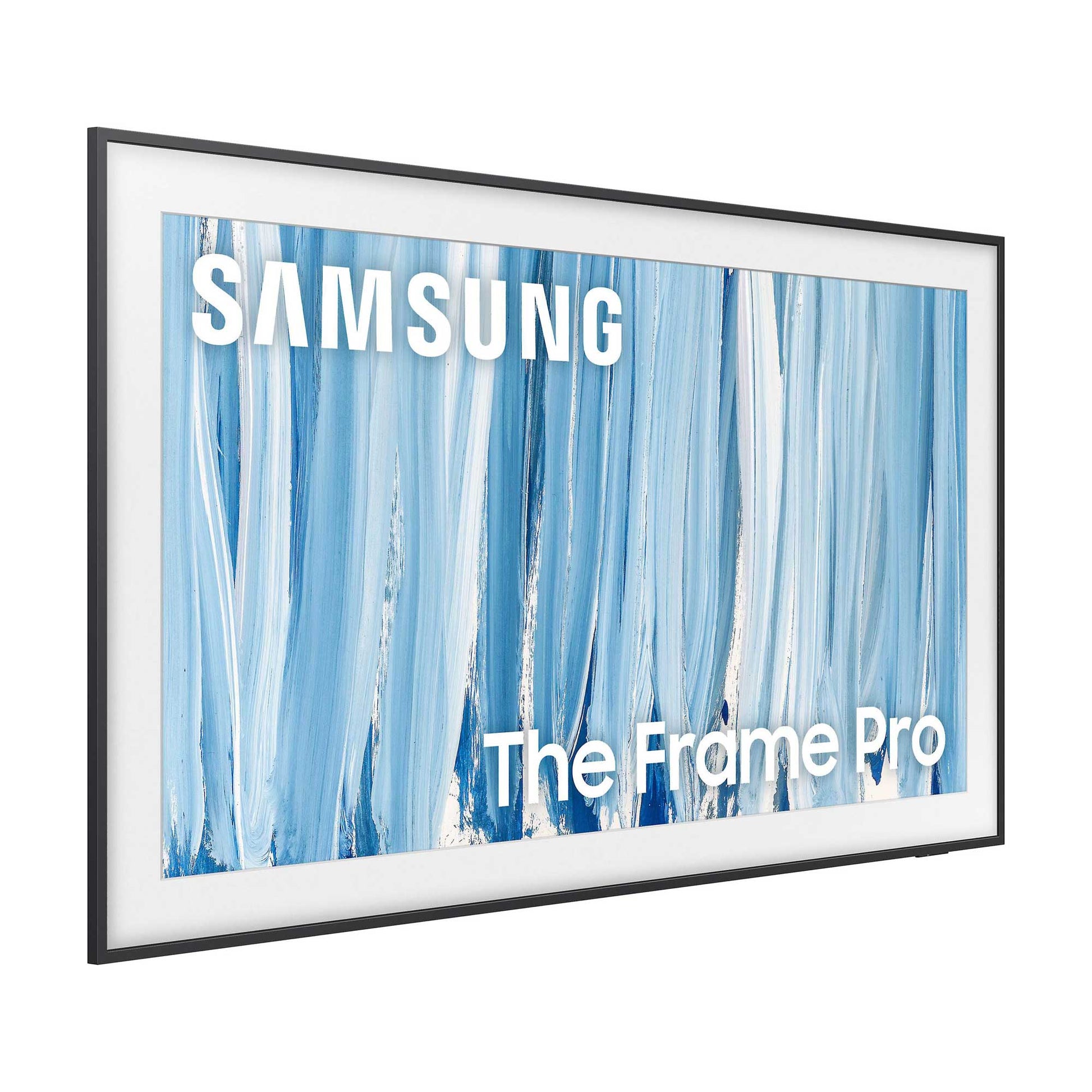 Samsung LS03HW 55-85 Frame Pro TV Angled View