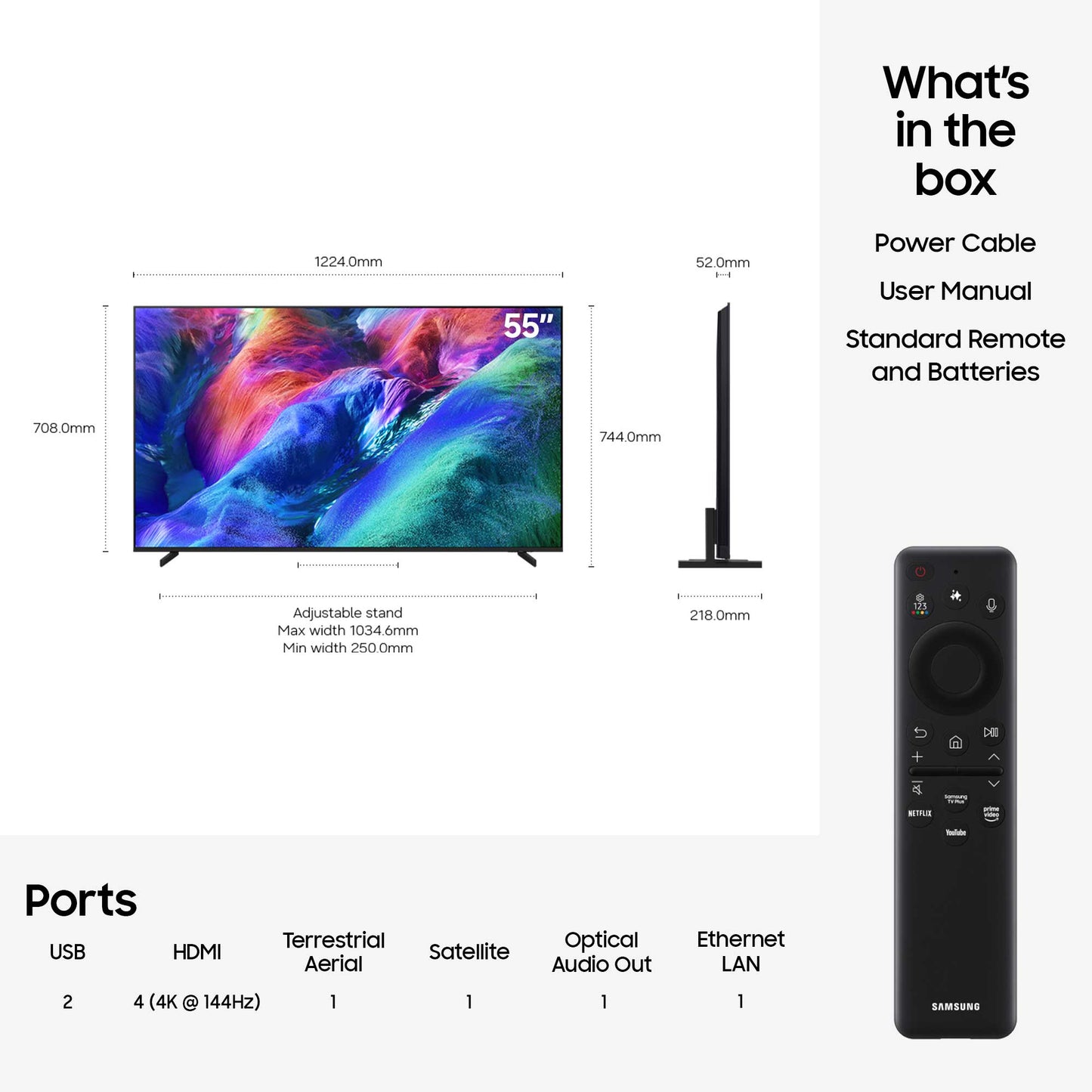 Samsung MRE55R85H Specs 