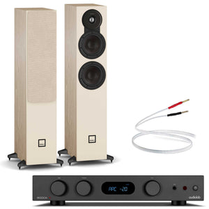 Audiolab 6000A MKII Black with Dali SONIK 5 Natural Oak