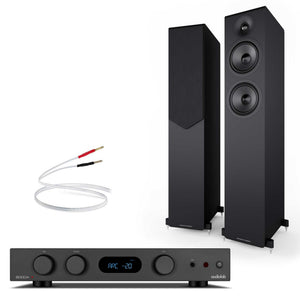 Audiolab 6000A MKII Black with Acoustic Energy AE309² Black