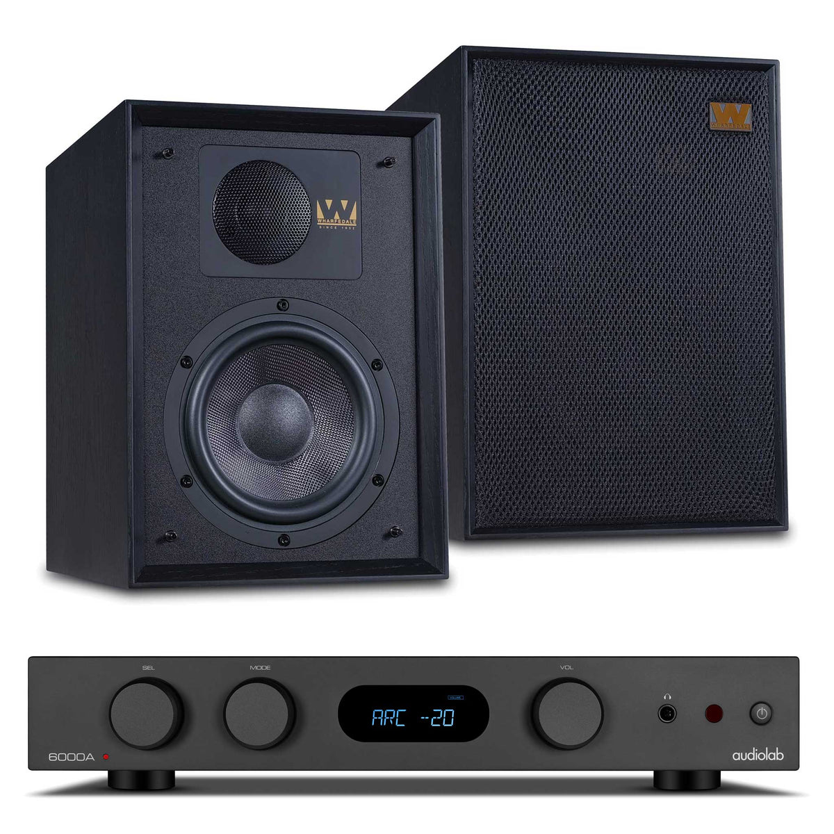 Audiolab 6000A MKII + Wharfedale Denton 85 + Cables