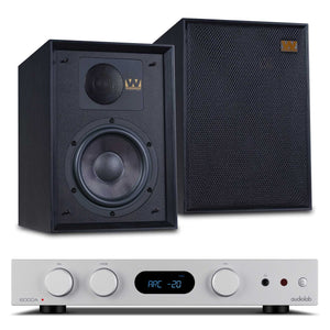 Audiolab 6000A MKII + Wharfedale Denton 85 + Cables