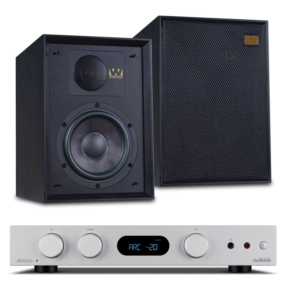 Audiolab 6000A MKII + Wharfedale Denton 85 + Cables