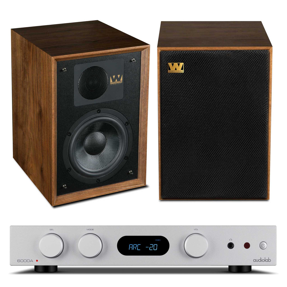 Audiolab 6000A MKII + Wharfedale Denton 85 + Cables