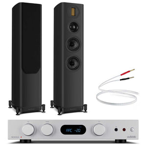 Audiolab 6000A MKII with Wharfedale EVO 5.3 Silver / Black