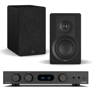 Audiolab 6000A MKII Black with Dali Kupid Black Ash