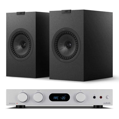 Audiolab 6000A MKII with KEF Q3 Meta Silver / Black