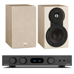Audiolab 6000A MKII Black with Dali SONIK 1 Natural Oak