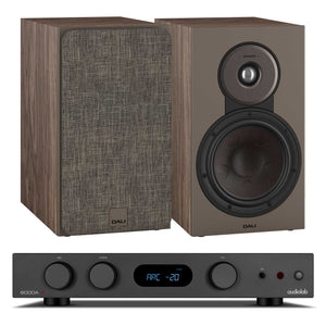 Audiolab 6000A MKII Black with Dali SONIK 3 Walnut