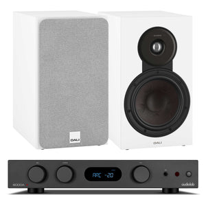 Audiolab 6000A MKII Black with Dali SONIK 3 White