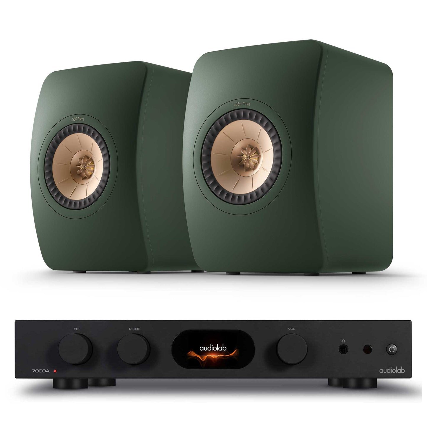 Audiolab 7000A + KEF LS50 Meta + Cables