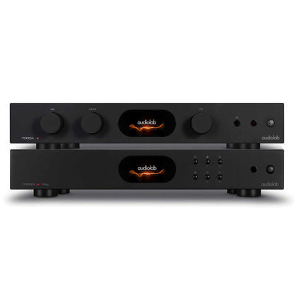 Audiolab 7000A \ 7000N Amp & Music Streamer Bundle Black