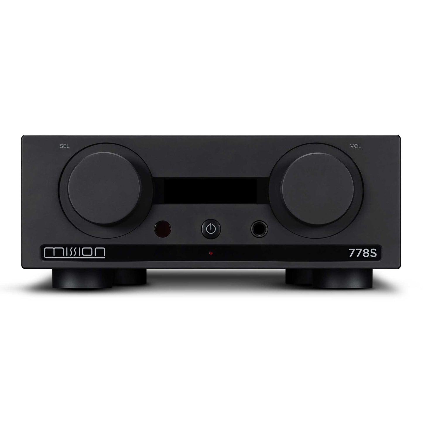 Mission 778S Black Front View