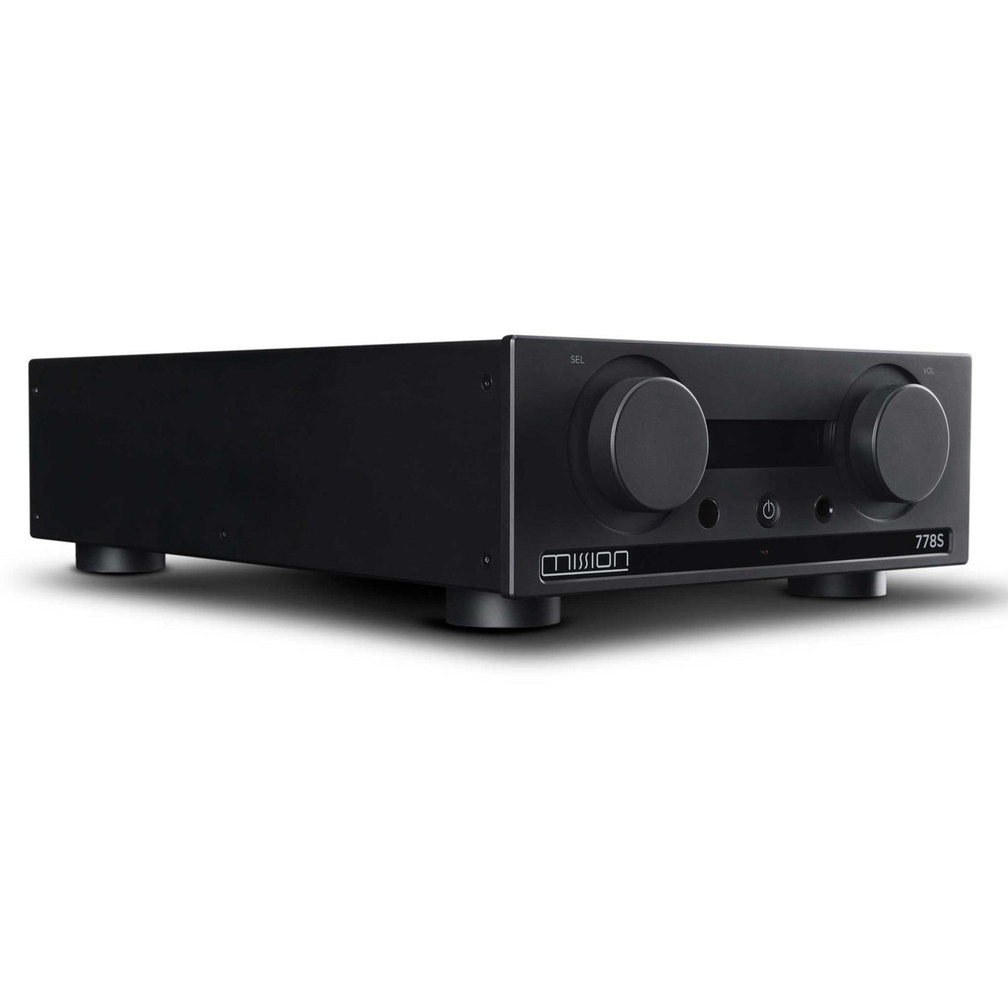 Mission 778S Black Angled View