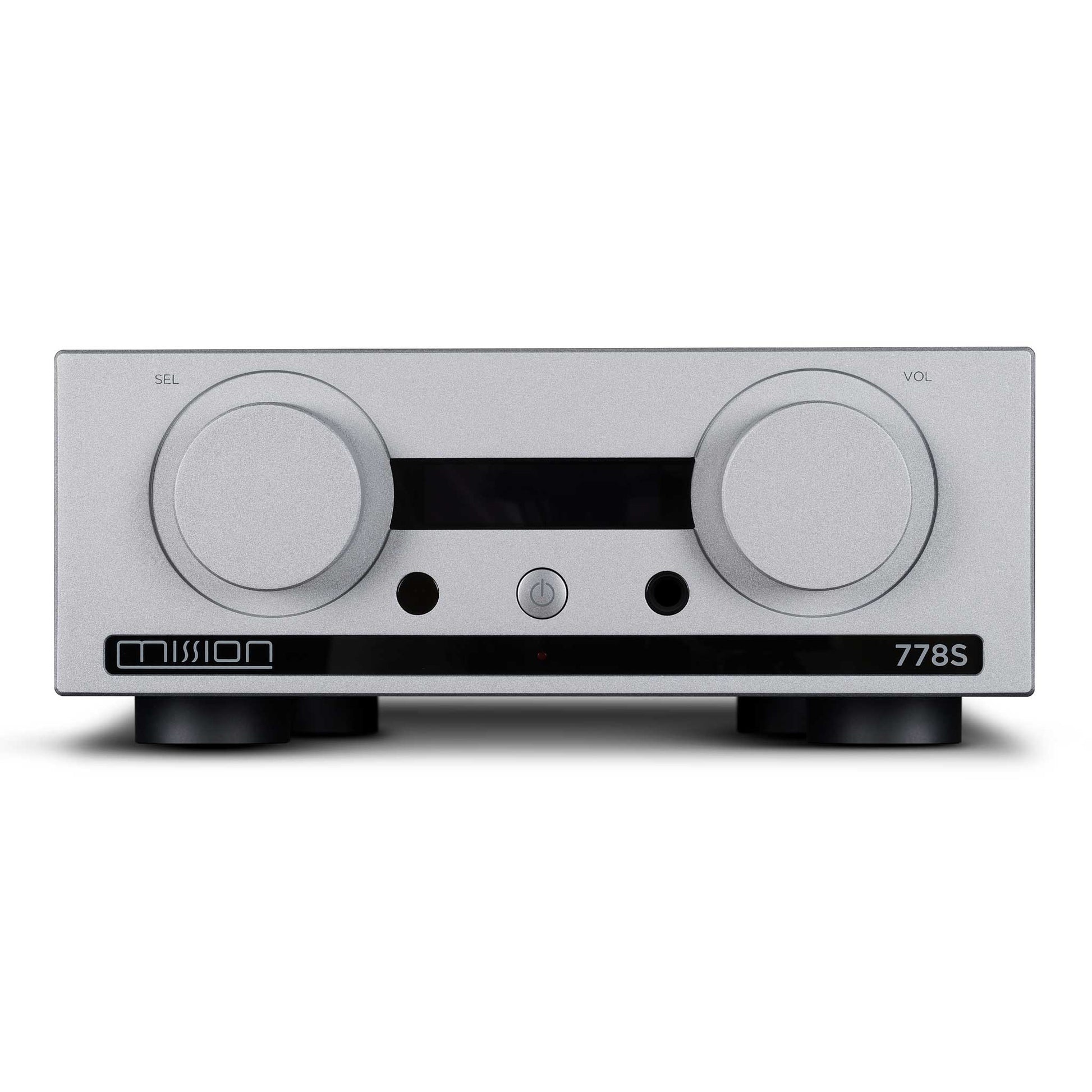 Mission 778S Silver Front View