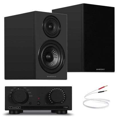 Mission 778x Black with Wharfedale Diamond 12.2i Black