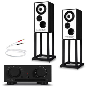 Mission 778x Black with Mission 700 Speakers Black