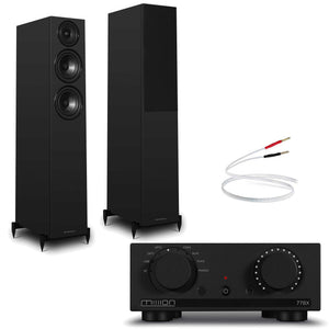 Mission 778x Black with Wharfedale Diamond 12.3i Black