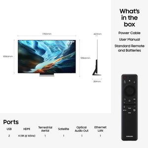 Samsung QE77S90H Specs 