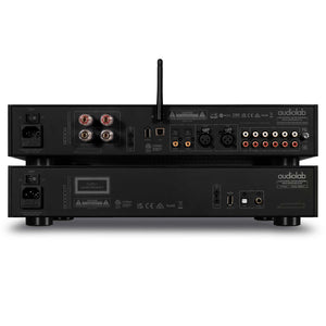 Audiolab 9000A with 9000CDT Rear View