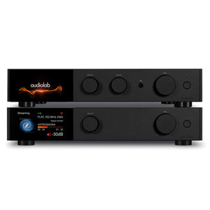 Audiolab 9000A with 9000N Black