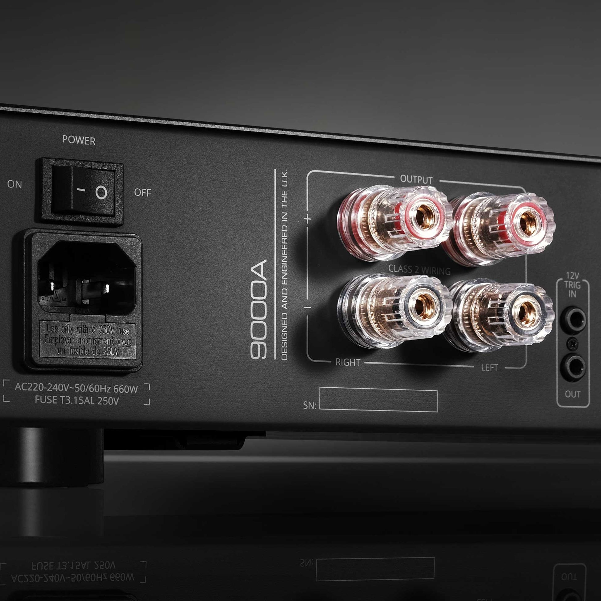 Audiolab 9000A Speaker Terminals