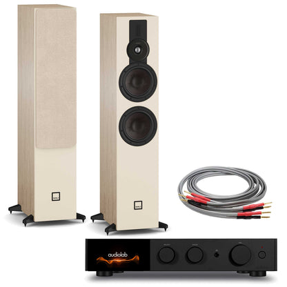 Audiolab 9000A Black with Dali SONIK 7 Natural Oak