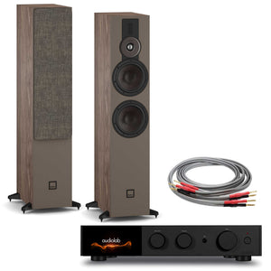 Audiolab 9000A Black with Dali SONIK 7 Walnut